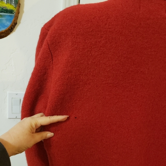 Tally Ho Red Wool Garment Label - Picture 8 of 11